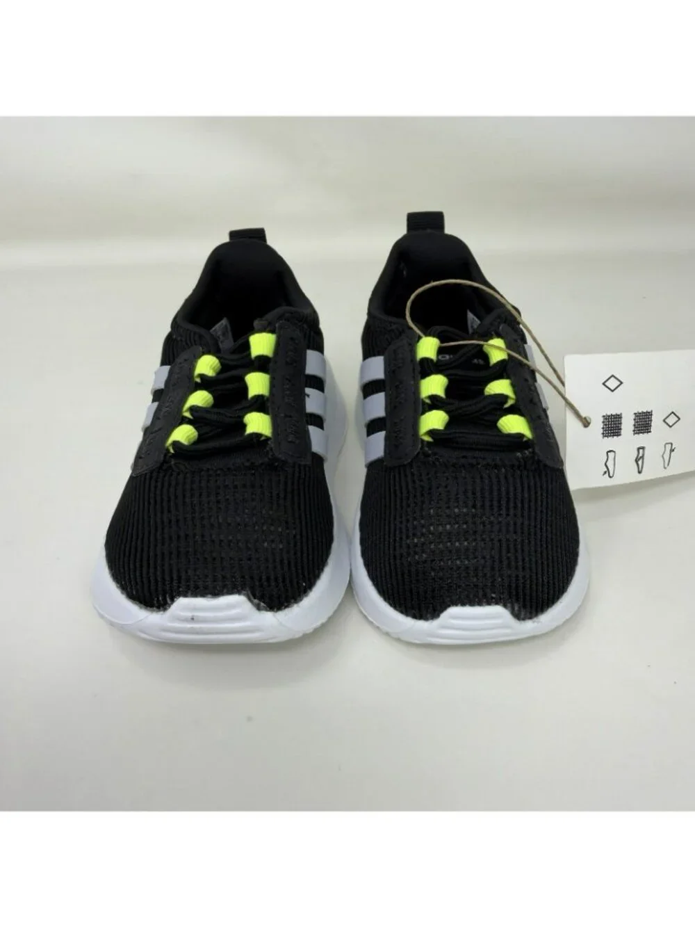 Adidas Racer TR21 Athletic Shoes Black White Toddler Size 4
